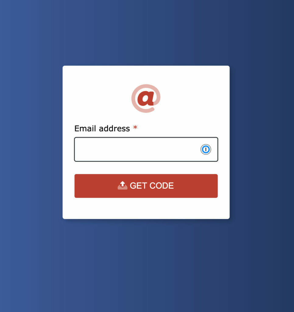 Email for File Lock Screen
