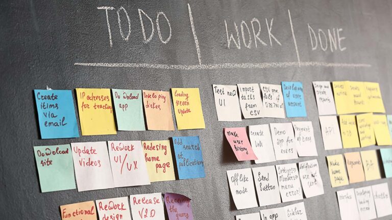 Chalkboard with Tasks